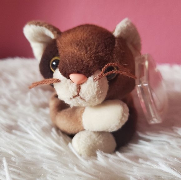 TY Beanie Baby Pounce The Cat 1997 - Picture 1 of 8